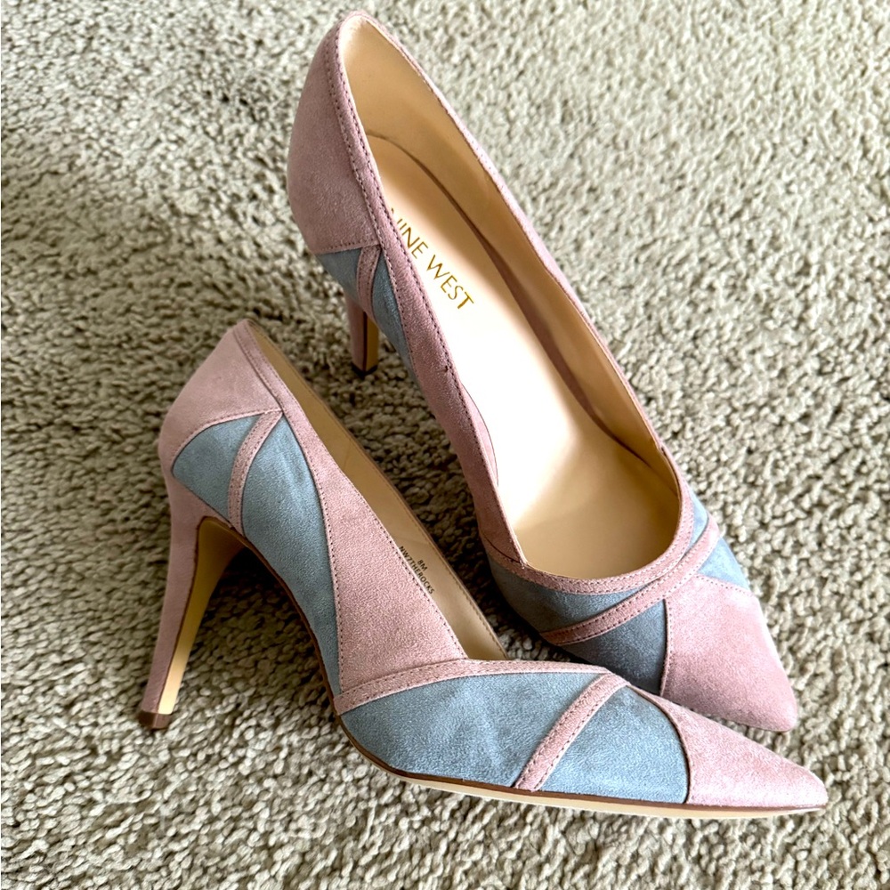 Nine West multicolor heels